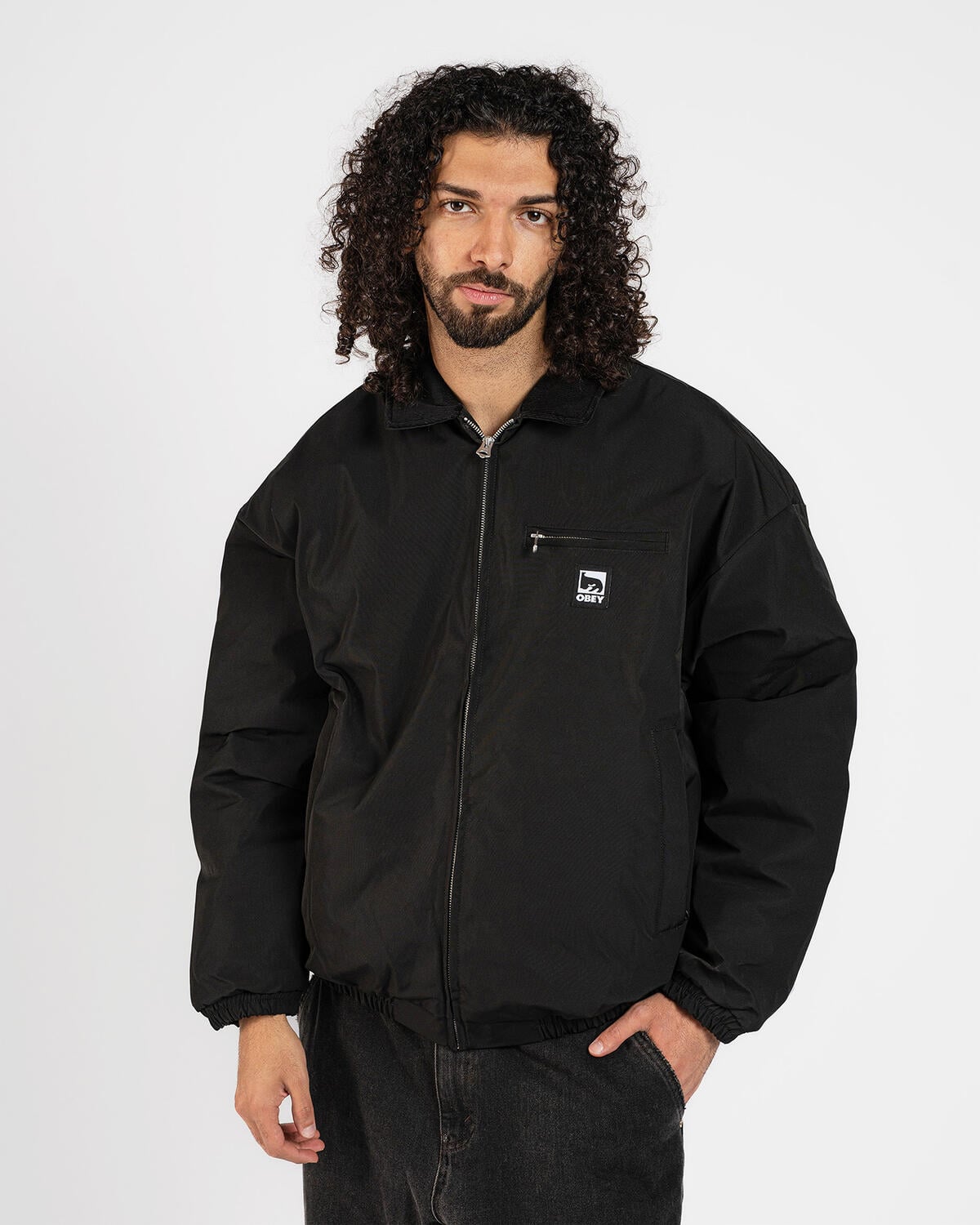 Obey ELYSIAN JACKET | 121800601-BLK | AFEW STORE